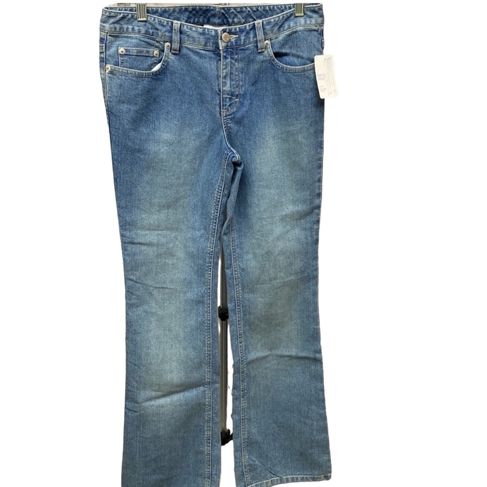 Loft Boot Cut Plain Pocket Jeans - Picture 2 of 4